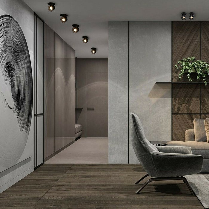Светильник точечный Loft It Top 10325/A Black - купить Встраиваемые споты по цене 1908.0
