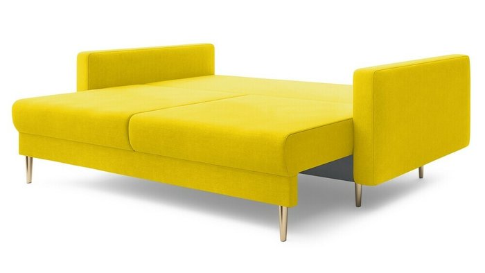 Диван-кровать Астро 150х200 желтого цвета - лучшие Прямые диваны в INMYROOM