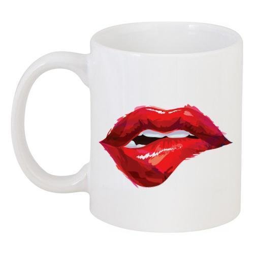 Кружка с рисунком Lips Кружка с рисунком Lips