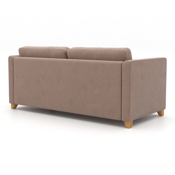 Диван Bari MT L коричневого цвета - лучшие Прямые диваны в INMYROOM