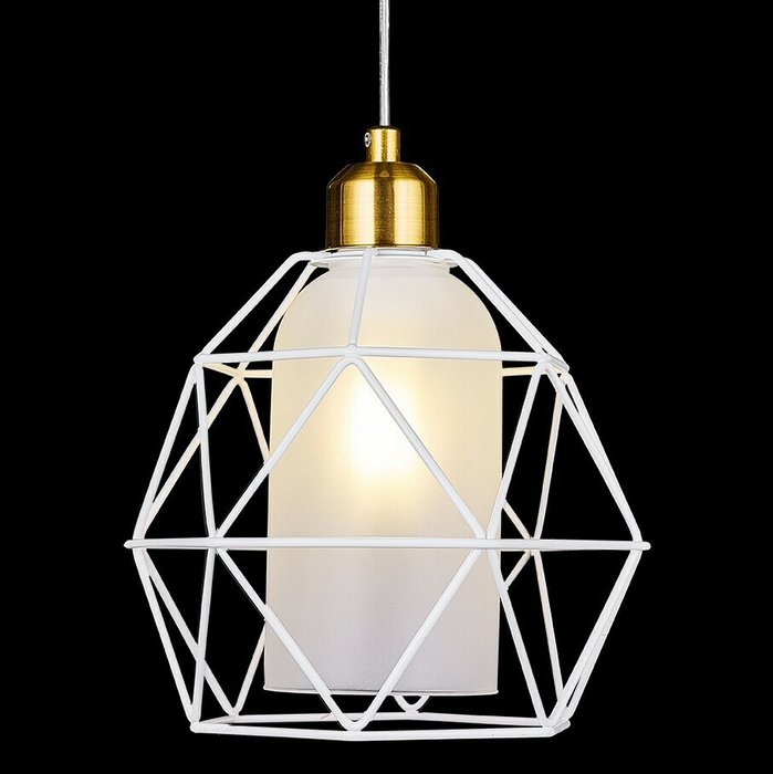 Подвесной светильник Stratagema Wh белого цвета - лучшие Подвесные светильники в INMYROOM