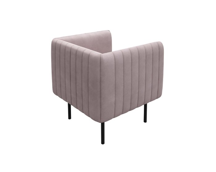 Кресло из велюра Рио розового цвета - купить Интерьерные кресла по цене 14990.0