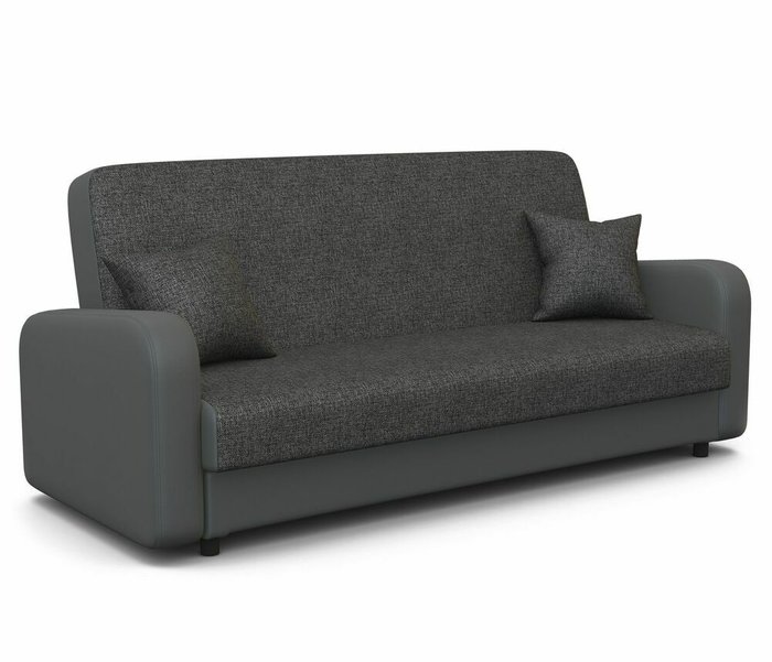 Диван-книжка Мелодия 120 темно-серого цвета