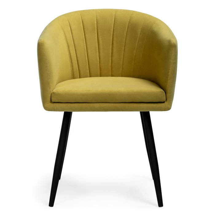 Стул Валета горчичного цвета - купить Обеденные стулья по цене 8690.0