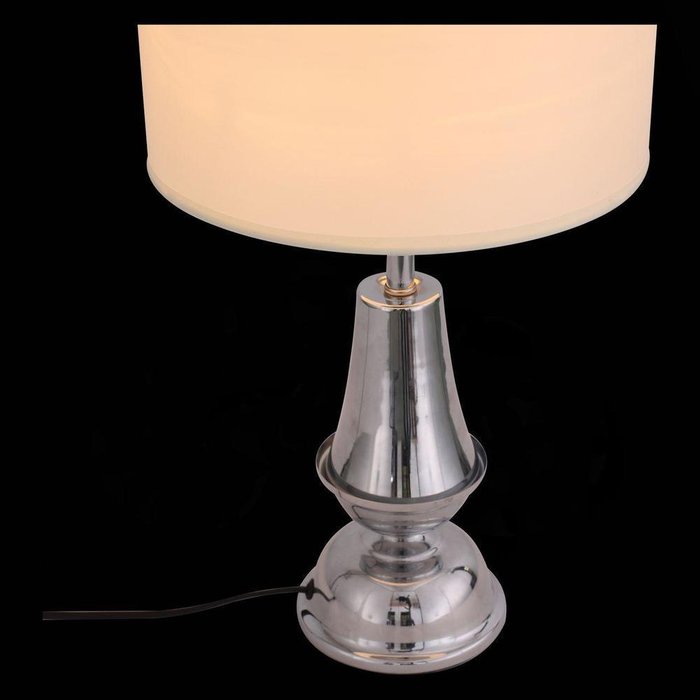 Настольная лампа Diritta с белым абажуром - купить Настольные лампы по цене 5175.0