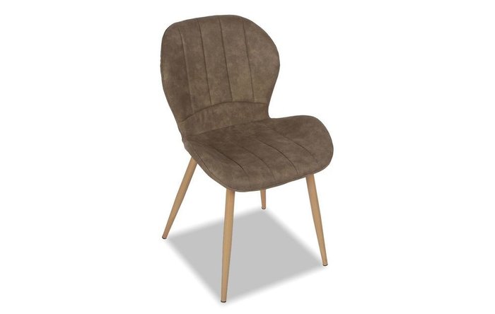 Обеденный стул Debby коричневого цвета - лучшие Обеденные стулья в INMYROOM