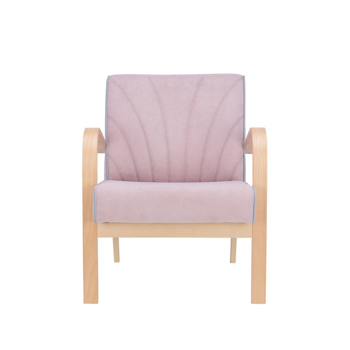 Кресло для отдыха Шелл сиреневого цвета - купить Интерьерные кресла по цене 9435.0