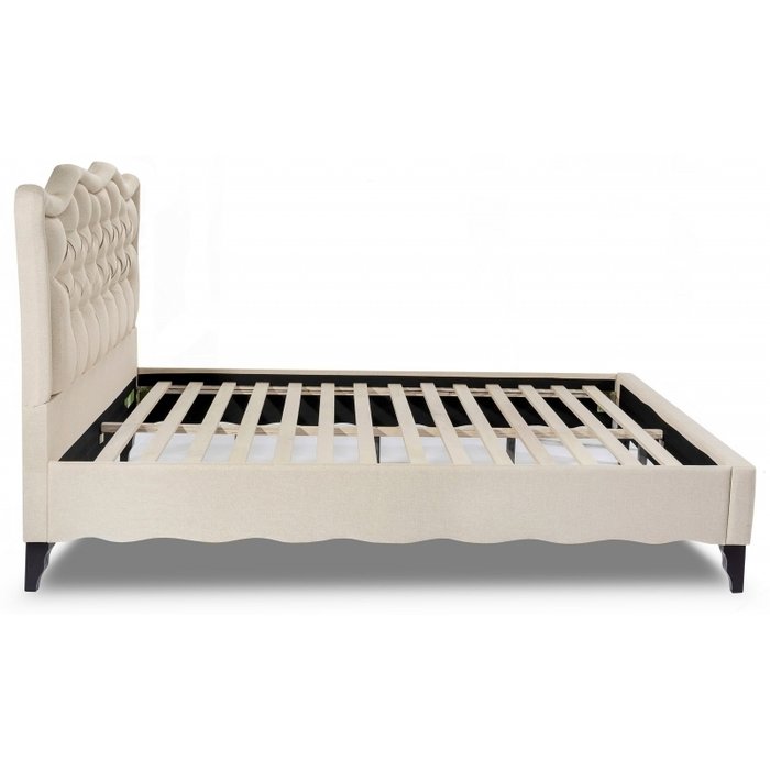 Кровать двуспальная Mabel 160х200 с ортопедическим основанием - лучшие Кровати для спальни в INMYROOM Кровать двуспальная Mabel 160х200 с ортопедическим основанием - лучшие Кровати для спальни в INMYROOM