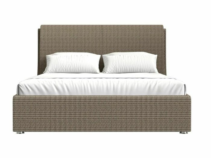 Кровать Принцесса 180х200 бежево-коричневого цвета с подъемным механизмом - купить Кровати для спальни по цене 89999.0