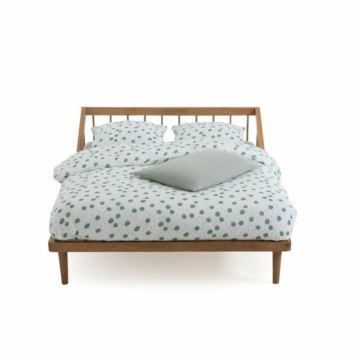 Кровать с основанием Barro 160x200 коричневого цвета - купить Кровати для спальни по цене 56043.0