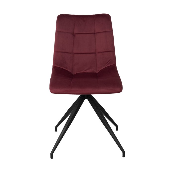 Обеденный стул Diamond бордового цвета - купить Обеденные стулья по цене 8507.0
