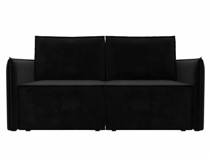 Диван-кровать Либерти мини черного цвета - купить Прямые диваны по цене 51999.0