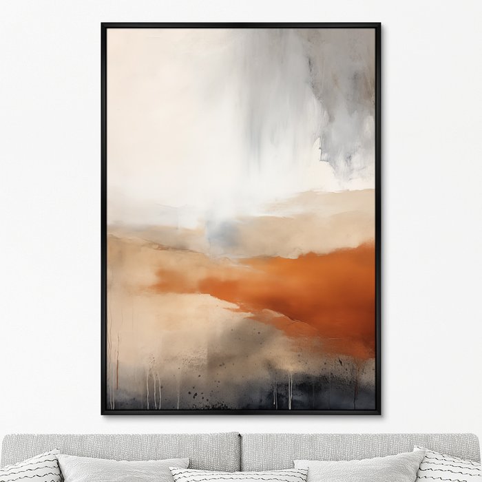 Репродукция картины Landscape collection, Rusty mist, No 2, 2024г. - купить Картины по цене 24999.0