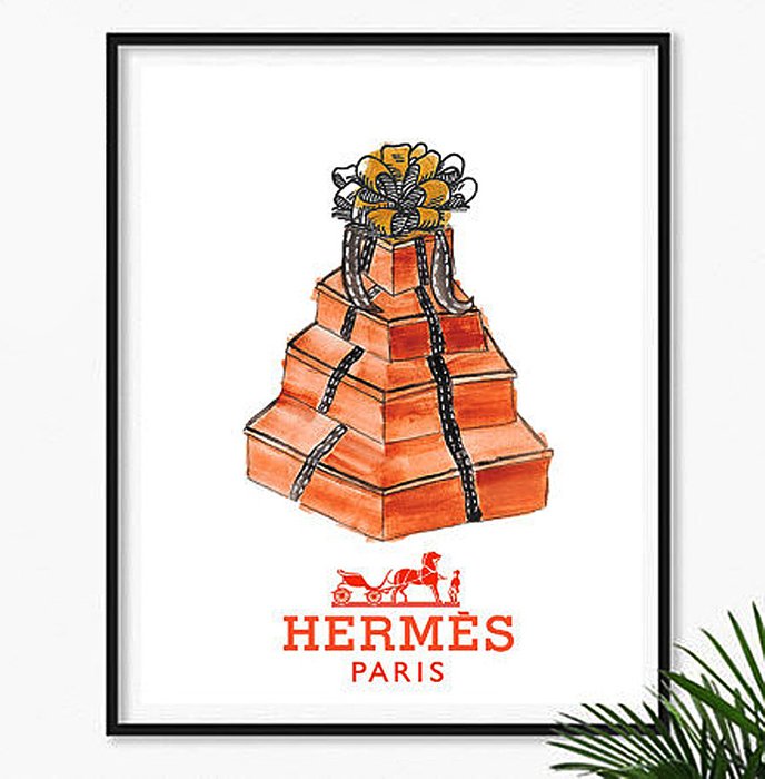 Постер "Hermes" А3 - лучшие Принты в INMYROOM