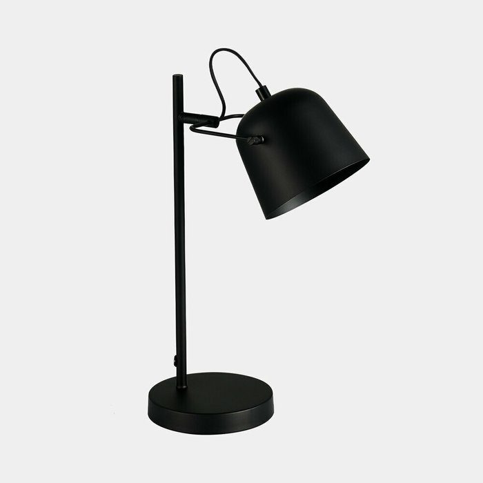 Прикроватная лампа Черный/Черный E27 1*40W BLANK - лучшие Настольные лампы в INMYROOM