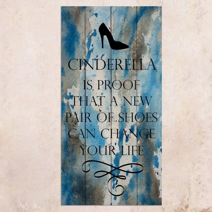 Картина на дереве Cinderella