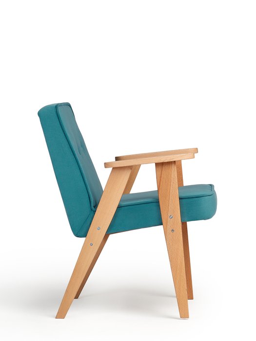Кресло Несс синего цвета - лучшие Интерьерные кресла в INMYROOM