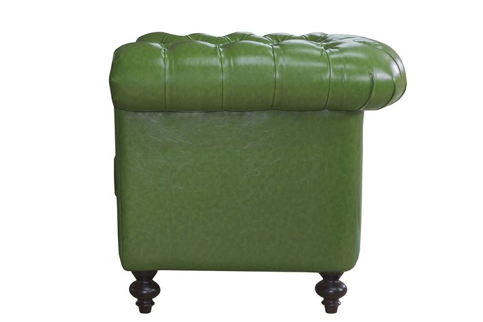 Кресло Chesterfield-K зеленого цвета - лучшие Интерьерные кресла в INMYROOM