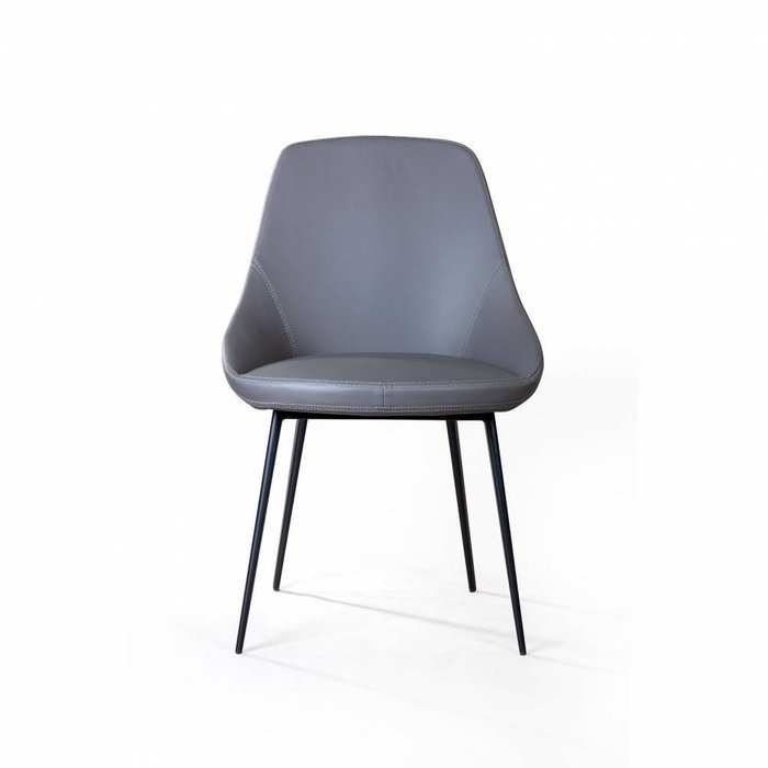 Стул Oscar  темно-серого цвета - купить Обеденные стулья по цене 15900.0