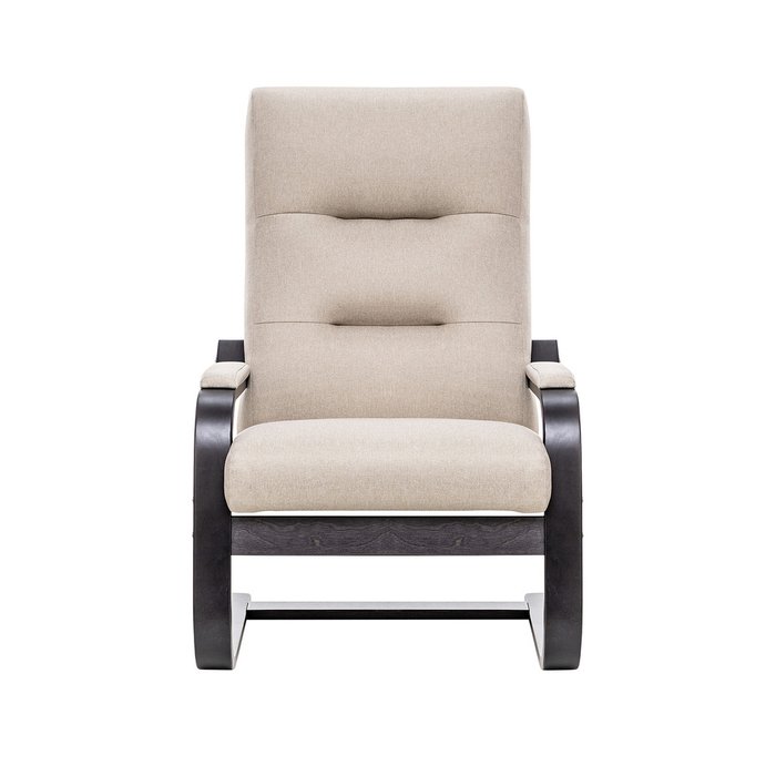 Кресло Оскар серо-бежевого цвета - купить Интерьерные кресла по цене 16050.0