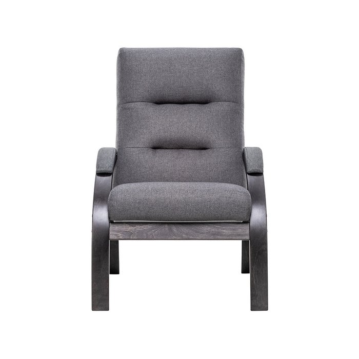 Кресло Лион серого цвета - купить Интерьерные кресла по цене 16050.0