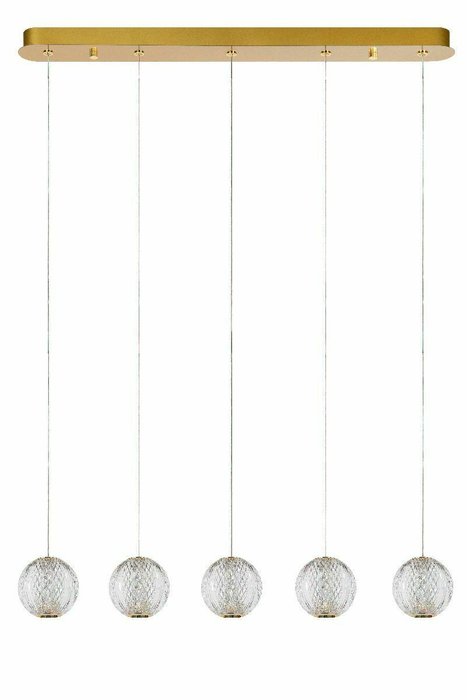 Подвесной светильник Cintra 13499/21/60 (акрил, цвет прозрачный) - купить Подвесные люстры по цене 89690.0