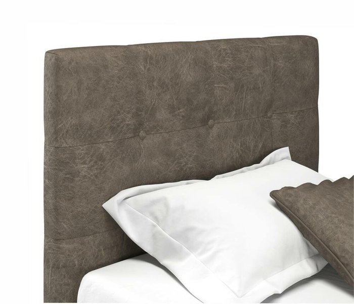 Кровать Selesta 90х200 коричневого цвета с ортопедическим основанием - лучшие Кровати для спальни в INMYROOM