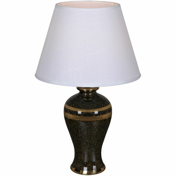 Настольная лампа 30231-0.7-01 (ткань, цвет белый)