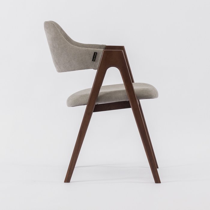 Стул Белфаст серо-коричневого цвета - лучшие Обеденные стулья в INMYROOM
