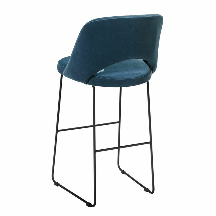 Барный стул Lars тёмно-синего цвета - лучшие Барные стулья в INMYROOM