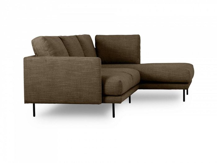 Угловой диван Ricadi коричневого цвета - лучшие Угловые диваны в INMYROOM
