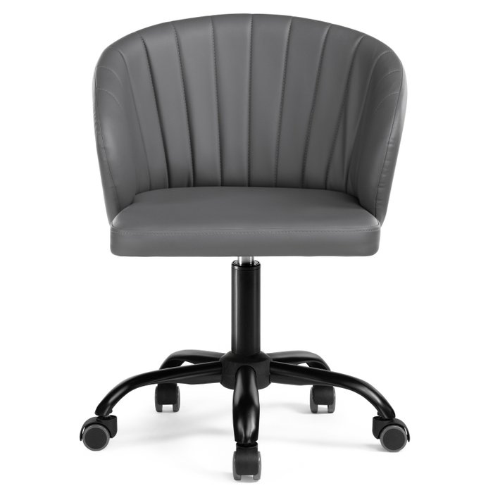 Стул офисный Пард серого цвета - купить Офисные кресла по цене 10690.0