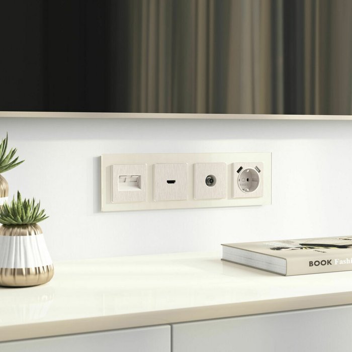 Накладка для розетки HDMI перламутровый рифленый WL13-HDMI-CP - купить Розетки по цене 571.0 Накладка для розетки HDMI перламутровый рифленый WL13-HDMI-CP - купить Розетки по цене 571.0
