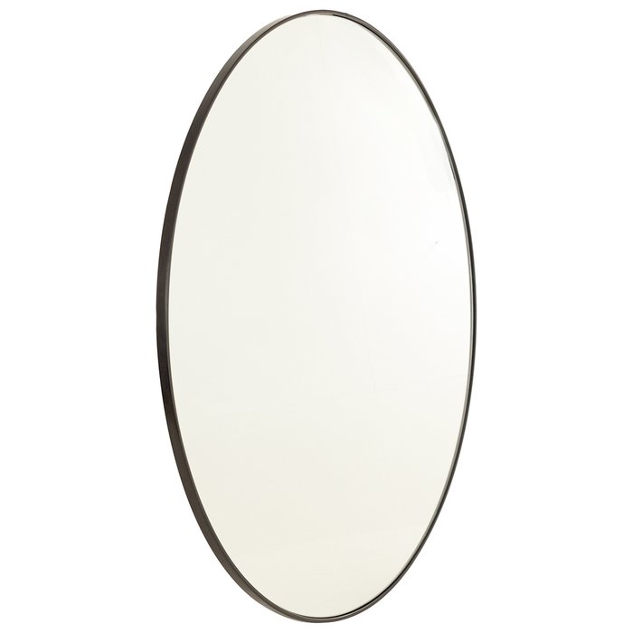 Зеркало настенное Базель блэк черного цвета - купить Настенные зеркала по цене 7990.0
