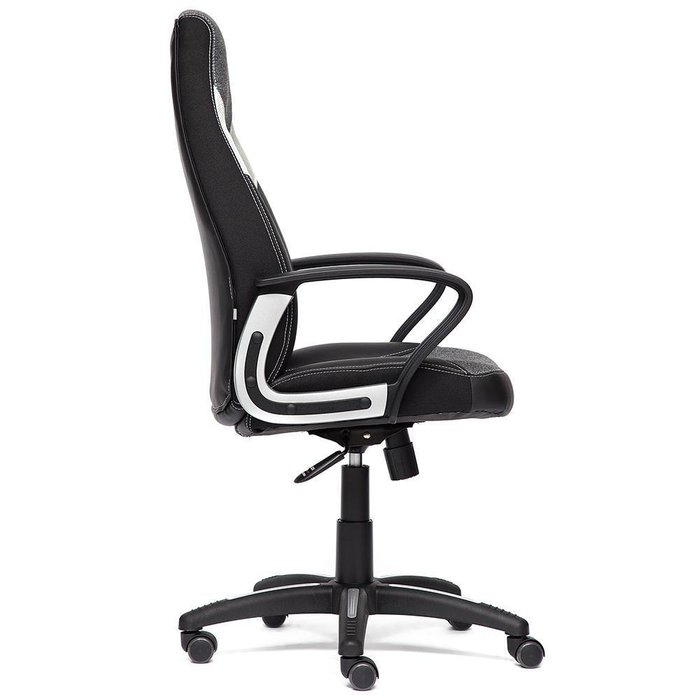 Кресло офисное Inter черно-серого цвета  - лучшие Офисные кресла в INMYROOM