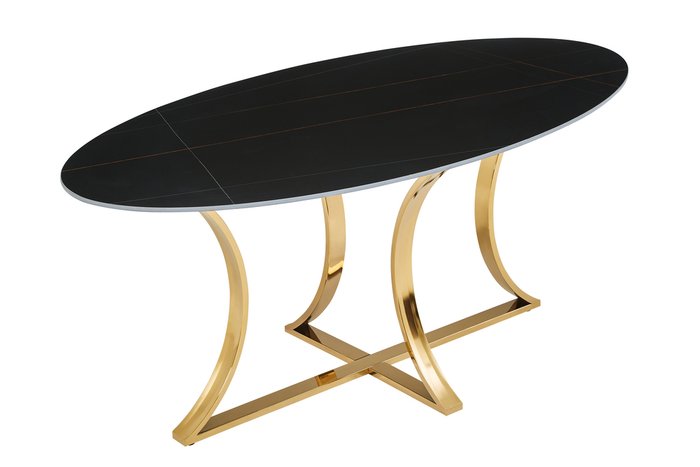 Стол обеденный Тренди со столешницей цвета черный мрамор - купить Обеденные столы по цене 137176.0