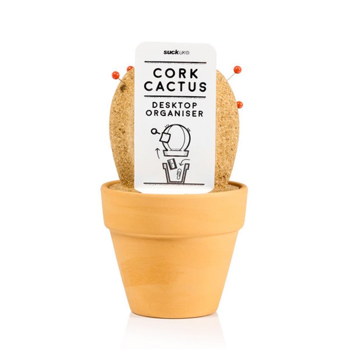Настольный органайзер Suck UK cork cactus Настольный органайзер Suck UK cork cactus