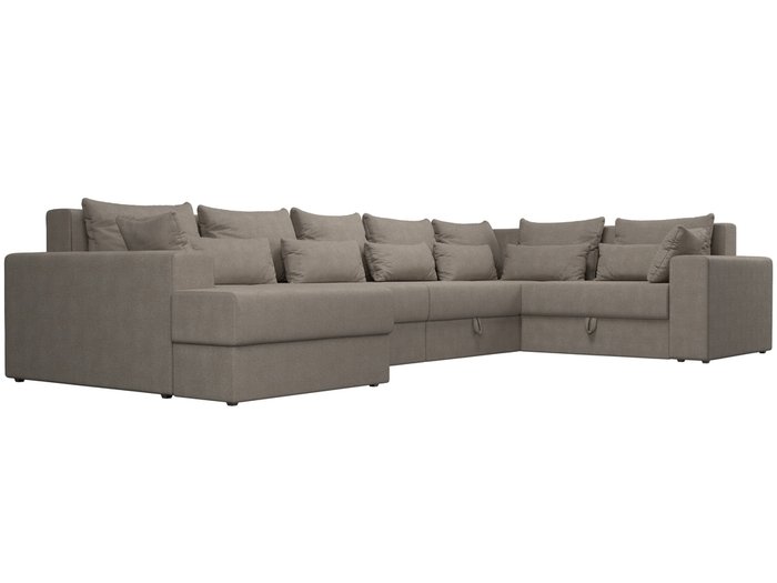 Угловой диван-кровать Мэдисон бежевого цвета правый угол - лучшие Угловые диваны в INMYROOM