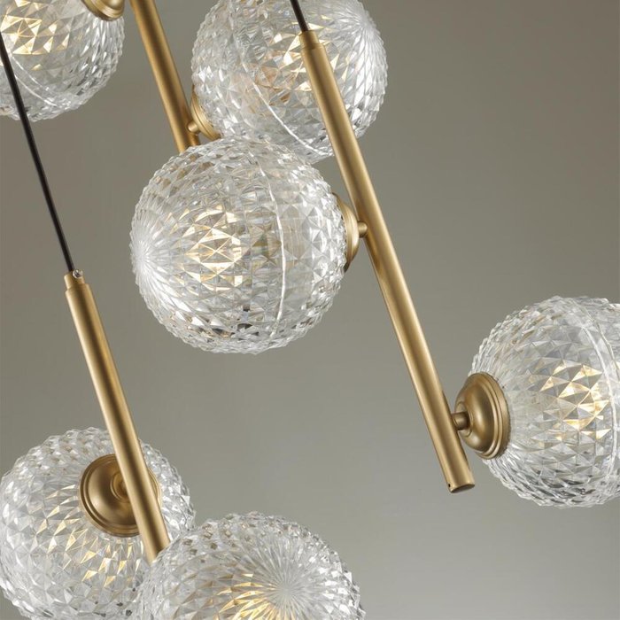 Подвесная люстра Geneva 5292/6 (акрил, цвет прозрачный) - лучшие Подвесные люстры в INMYROOM