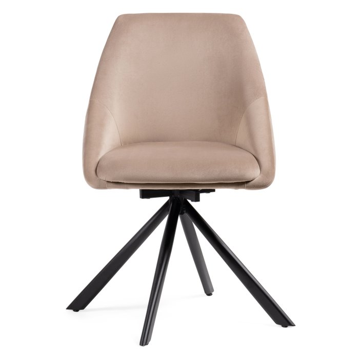 Стул вращающийся Окленд цвета латте - купить Обеденные стулья по цене 9217.0