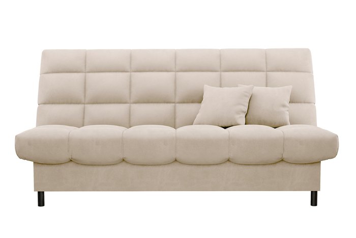Диван-кровать Юта бежевого цвета - купить Прямые диваны по цене 32990.0
