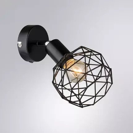 Спот Arte Lamp SOSPIRO A6141AP-1BK - купить Накладные споты по цене 1990.0