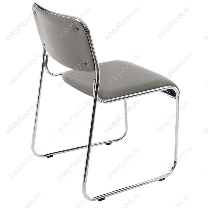 Стул Iso серого цвета - лучшие Обеденные стулья в INMYROOM
