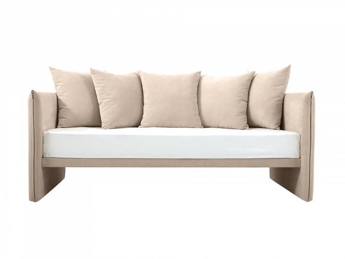 Диван-кровать Milano 90х190 бежевого цвета - купить Кровати для спальни по цене 44280.0