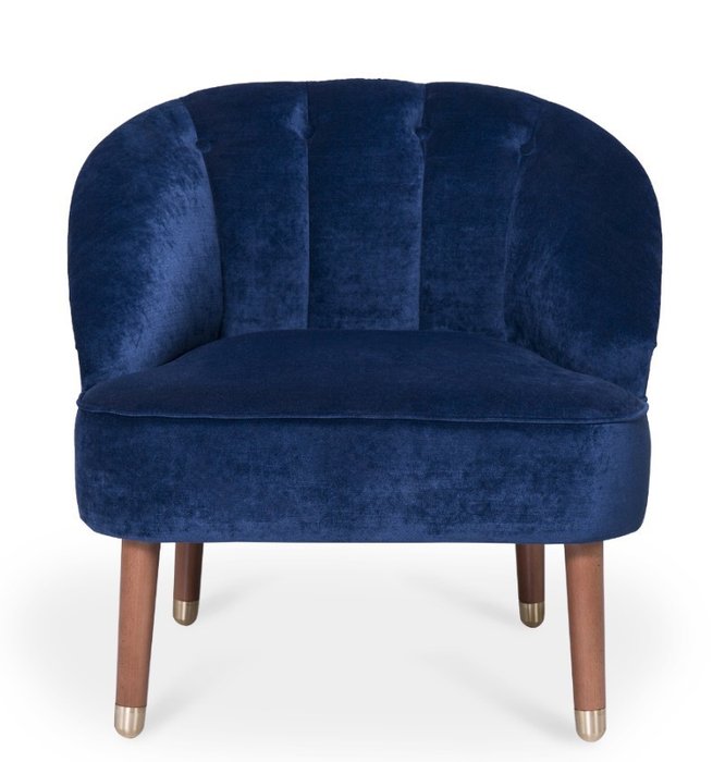 Кресло Clouds синего цвета - купить Интерьерные кресла по цене 59000.0