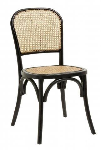 Обеденный стул Wicky из светлого плетеного ротанга - купить Обеденные стулья по цене 19500.0