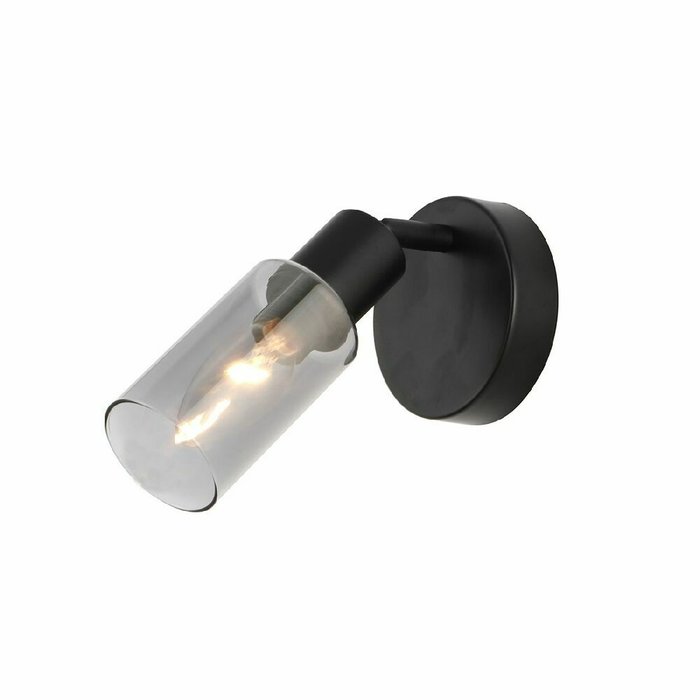 Спот Sector 10172/1A Chrome (стекло, цвет дымчатый) Спот Sector 10172/1A Chrome (стекло, цвет дымчатый)