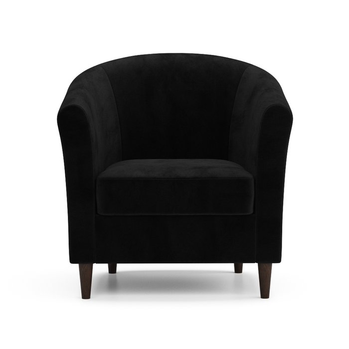 Кресло Maru черного цвета
