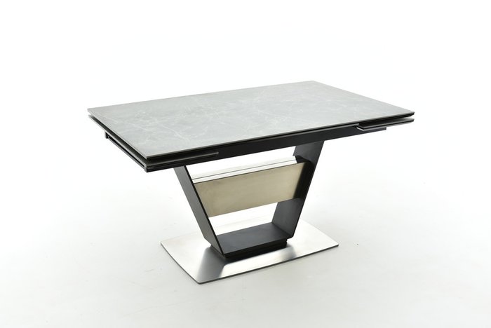 Раздвижной обеденный стол Мальта с серой столешницей - купить Обеденные столы по цене 92990.0