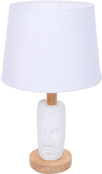 Настольная лампа Lumion Visiona 8210/1T белый, керамика/текстиль Е27 1*60W 220V Настольная лампа Lumion Visiona 8210/1T белый, керамика/текстиль Е27 1*60W 220V